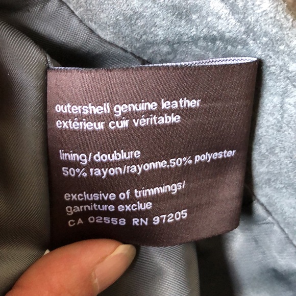 Vintage Danier genuine suede leather mini skirt grey size Medium - Picture 7 of 7